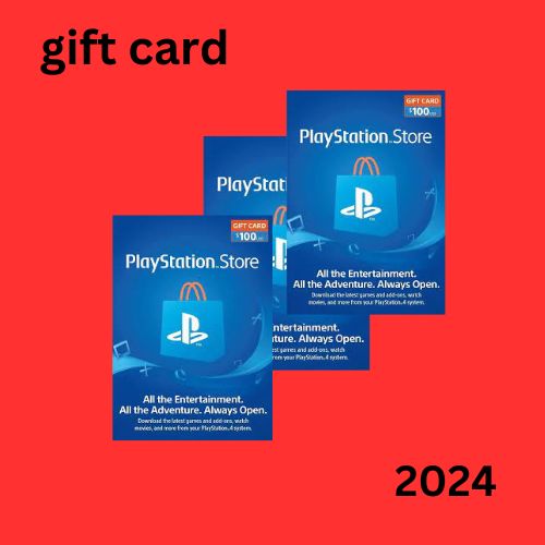 New amazon play station gift card